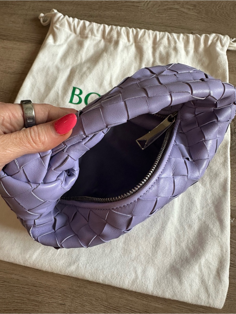 Bottega Jodie Mini Knotted Bag - Picture 4 of 5